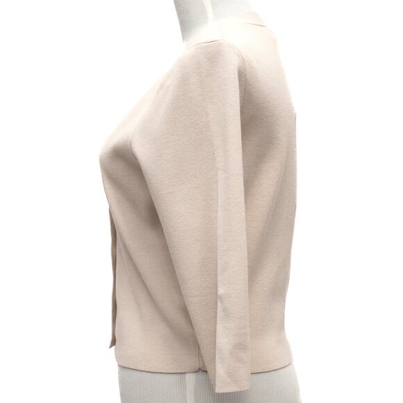 Revolve One Grey Oatmeal Day Mohair Blend Button Up Cardigan Size Small - Picture 2 of 11